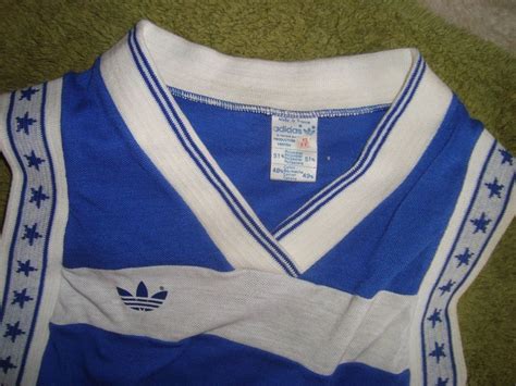 rot silber adidas shirt 80iger